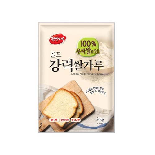 햇쌀마루]골드 강력쌀가루  1kg