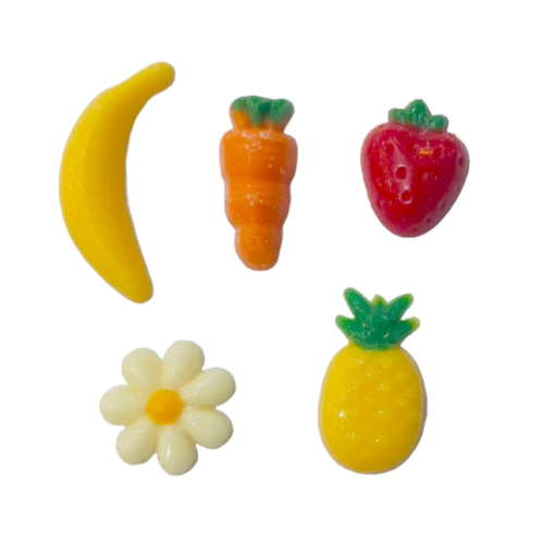 과일모양 장식용초콜릿 5종